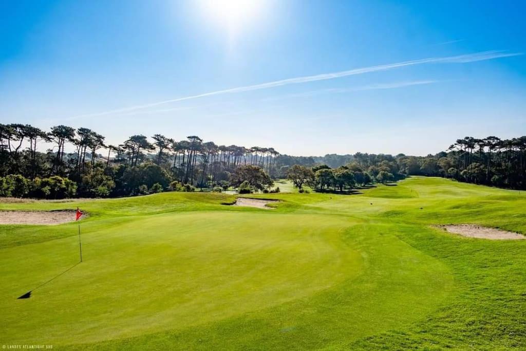 Vue Golf Dans Residence Nature "Sympalappart" Moliets-et-Maa Zewnętrze zdjęcie