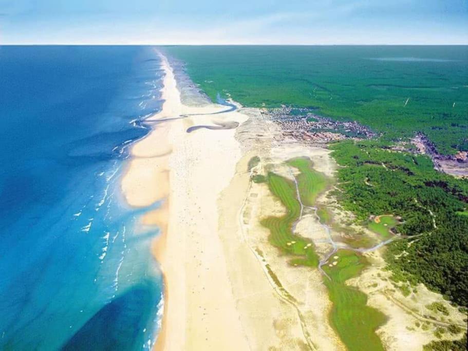 Vue Golf Dans Residence Nature "Sympalappart" Moliets-et-Maa Zewnętrze zdjęcie
