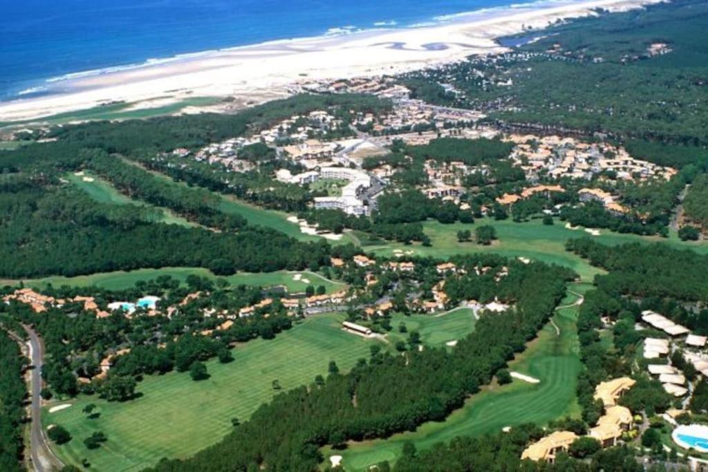 Vue Golf Dans Residence Nature "Sympalappart" Moliets-et-Maa Zewnętrze zdjęcie